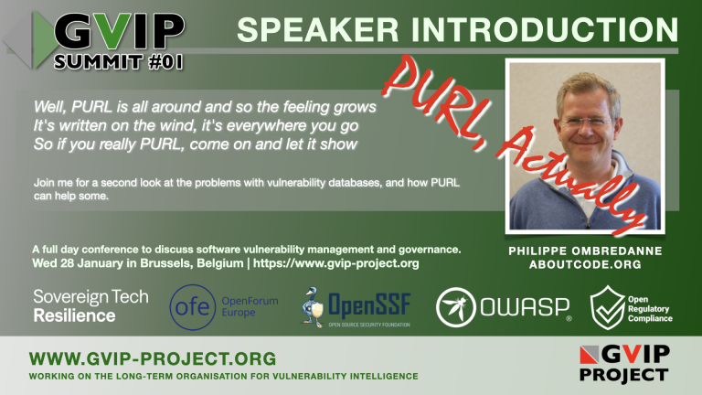 Philippe Ombredanne: Purl actually